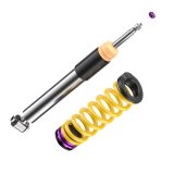 KW Street Comfort Coilover Kits 180200AC Kits, Comfort, 0.6 - 1.8 in. Lowered Front, 1.0 - 2.0 in. Lowered Rear, Natural/Black Shocks, Yellow Springs, BMW, Kit thumbnail 7