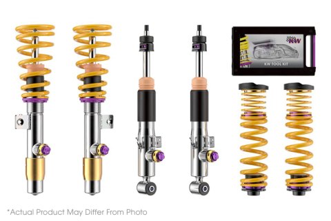 KW Variant 4 Coilover Kits 3A771083 Kit, CO Kit V4; Porsche 911 (992) Carrera 2/2S; Coupe; w/ & w/out original lift system; w/out PASM thumbnail 8