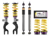 KW Variant 3 Coilover Kits 3520887007 Kits, 3, 0.2-0.8 in. Lowered Front/Rear, Shocks, Yellow Springs, Twin-Tube, Tesla Model 3, Kit thumbnail 3