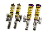 KW Variant 3 Coilover Kits for 2004-2008 911 - 35271007 Kits, 3, 0.4 1.2 in. Lowered Front, 0.4 1.5 in. Lowered Rear, Shocks, Yellow Powdercoated Springs, Porsche, Kit thumbnail 2
