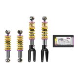 KW Variant 2 Coilover Kits 15227004 Kits, 2, 0.8 - 1.5 in. Lowered Front and Rear, Natural/Yellow Shocks, Yellow Powdercoated Springs, Dodge, Kit thumbnail 2