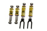 KW Variant 2 Coilover Kits 15227004 Kits, 2, 0.8 - 1.5 in. Lowered Front and Rear, Natural/Yellow Shocks, Yellow Powdercoated Springs, Dodge, Kit thumbnail 5