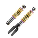 KW Variant 2 Coilover Kits 15227004 Kits, 2, 0.8 - 1.5 in. Lowered Front and Rear, Natural/Yellow Shocks, Yellow Powdercoated Springs, Dodge, Kit thumbnail 6