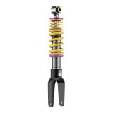 KW Variant 2 Coilover Kits 15227004 Kits, 2, 0.8 - 1.5 in. Lowered Front and Rear, Natural/Yellow Shocks, Yellow Powdercoated Springs, Dodge, Kit thumbnail 9