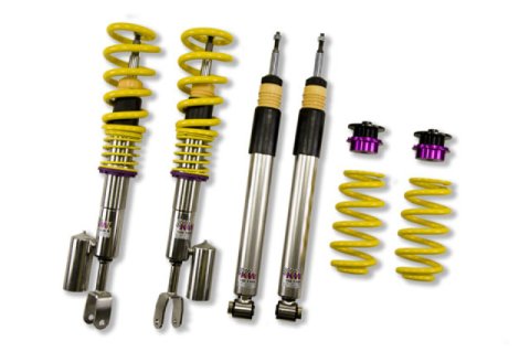 KW Variant 3 Coilover Kits for 2007-2008 RS4 - 35210051 Coilovers, Front and Rear, Twin-Tube, Stainless Steel, Audi RS4, Kit thumbnail 4