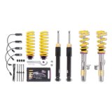 KW Variant 1 Coilover Kits 1022000L Kits, 1, 1.6 - 2.6 in. Lowered Front, 1.6 - 2.6 in. Lowered Rear, Natural/Purple Shocks, Yellow Springs, BMW, Kit thumbnail 2