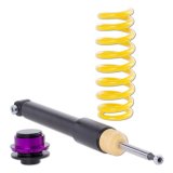 KW Variant 1 Coilover Kits 1022000L Kits, 1, 1.6 - 2.6 in. Lowered Front, 1.6 - 2.6 in. Lowered Rear, Natural/Purple Shocks, Yellow Springs, BMW, Kit thumbnail 8
