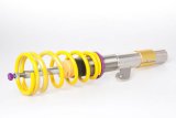 KW Variant 2 Coilover Kits 1522000F Kits, 2, 0.4 - 1.4 in. Lowered Front, 0.2 - 1.4 in. Lowered Rear, Natural/Yellow Shocks, Yellow Springs, BMW, Kit thumbnail 5