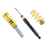 KW Street Comfort Coilover Kits for 2009-2012 A4 QUATTRO, 2012-2018 A7 QUATTRO - 18010078 Kits, Comfort, 0.8 1.8 in. Lowered Front, 0.8 1.8 in. Lowered Rear, Natural/Black Shocks, Yellow Spring, Audi, Kit thumbnail 9