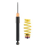 KW Variant 2 Coilover Kits 15210090 Kits, 2, 1.6 - 3.1 in. Lowered Front, 1.8 - 3.3 in. Lowered Rear, Natural/Yellow Shocks, Yellow Springs, Audi, Porsche, Kit thumbnail 4