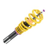 KW Variant 2 Coilover Kits 15210090 Kits, 2, 1.6 - 3.1 in. Lowered Front, 1.8 - 3.3 in. Lowered Rear, Natural/Yellow Shocks, Yellow Springs, Audi, Porsche, Kit thumbnail 5