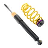 KW Variant 2 Coilover Kits 15210090 Kits, 2, 1.6 - 3.1 in. Lowered Front, 1.8 - 3.3 in. Lowered Rear, Natural/Yellow Shocks, Yellow Springs, Audi, Porsche, Kit thumbnail 6