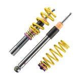 KW Variant 1 Coilover Kits for 2015-2023 MACAN, 2009-2017 Q5, 2014-2017 SQ5 - 10210090 Kits, 1, 1.6 3.1 in. Lowered Front, 1.8 3.3 in. Lowered Rear, Natural/Purple Shocks, Yellow Springs, Audi, Porsche, Kit thumbnail 8