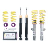 KW Street Comfort Coilover Kits 180200BN Kits, Comfort, 0.8 - 1.6 in. Lowered Front, 0.6 - 1.4 in. Lowered Rear, Natural/Black Shocks, Yellow Springs, BMW, MINI, Kit thumbnail 1