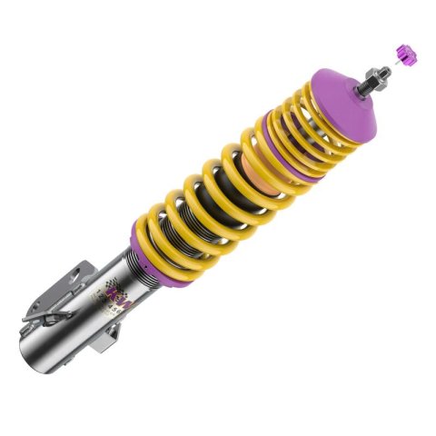 KW Variant 2 Coilover Kits for 2003-2009 LEGACY - 15245006 Springs/Struts, 2, Natural/Yellow, Front and Rear, Subaru, Legacy, H4, Kit thumbnail 6