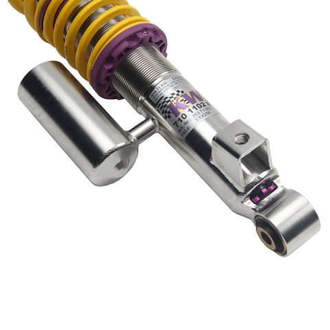 KW Variant 3 Coilover Kits for 1997-2008 911 - 35271003 Kits, 3, 0.9 1.5 in. Lowered Front, 0.8 1.5 in. Lowered Rear, Shocks, Yellow Powdercoated Springs, Porsche, Kit thumbnail 8