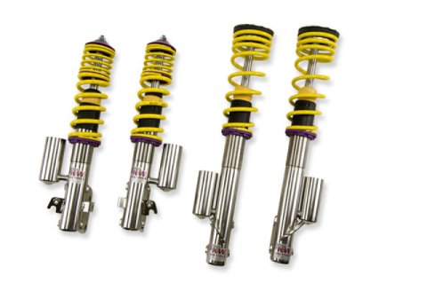 KW Variant 3 Coilover Kits for 2005-2008 IMPREZA - 35245014 Kits, 3, 0.8 2.0 in. Lowered Front, 0.4 1.5 in. Lowered Rear, Shocks, Yellow Powdercoated Springs, Subaru, Kit thumbnail 6