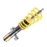 KW Variant 1 Coilover Kits 102200AC Kits, 1, 1.0 - 2.2 in. Lowered Front, 1.4 - 2.4 in. Lowered Rear, Natural/Purple Shocks, Yellow Springs, BMW, Kit thumbnail 9