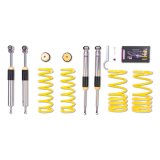 KW Street Comfort Coilover Kits 18025066 Kits, Comfort, 1.2 in. Lowered Front, 1.4 in. Lowered Rear, Natural/Black Shocks, Yellow Springs, Mercedes, Kit thumbnail 3