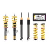 KW Variant 3 Coilover Kits 3522000S Kits, 3, 1.2-2.4 in. lowered front, 1.4-2.4 in. lowered rear, Shocks, Yellow Powdercoated Springs, BMW, Kit thumbnail 2