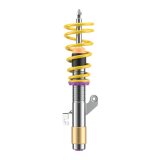 KW Variant 3 Coilover Kits 3522000S Kits, 3, 1.2-2.4 in. lowered front, 1.4-2.4 in. lowered rear, Shocks, Yellow Powdercoated Springs, BMW, Kit thumbnail 4