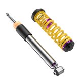 KW Variant 3 Coilover Kits 3522000S Kits, 3, 1.2-2.4 in. lowered front, 1.4-2.4 in. lowered rear, Shocks, Yellow Powdercoated Springs, BMW, Kit thumbnail 5