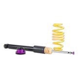 KW Street Comfort Coilover Kits for 2015-2019 GOLF R, 2015-2021 GTI - 1808000N Kits, Comfort, 0.2 1.2 in. Lowered Front, 0.6 1.4 in. Lowered Rear, Natural/Black Shocks, Yellow Springs, Volkswagen, Kit thumbnail 6