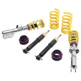 KW Variant 1 Coilover Kits for 2015-2017 MUSTANG - 10230065 Kits, 1, 1.2 2.0 in. Lowered Front, 0.8 1.5 in. Lowered Rear, Natural/Yellow Shocks, Yellow Powdercoated Springs, Ford, Kit thumbnail 2