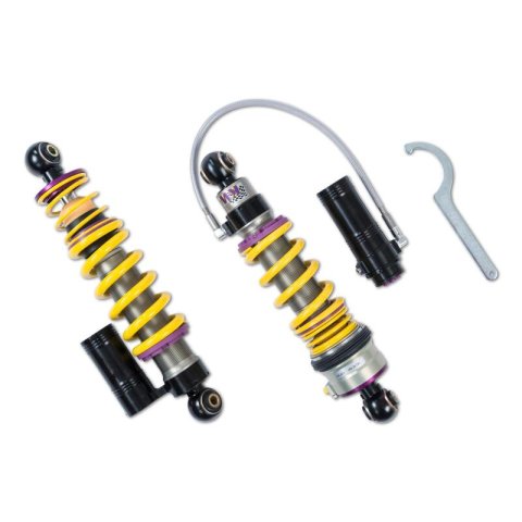 KW HLS Lift Systems 35210288 Suspension Hydraulic System, HLS2, Front, Yellow Springs, Aluminum, Audi, Kit thumbnail 4