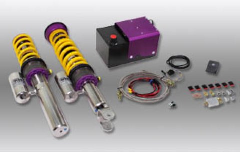 KW HLS Lift Systems 35210288 Suspension Hydraulic System, HLS2, Front, Yellow Springs, Aluminum, Audi, Kit thumbnail 9