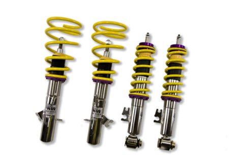 KW Variant 2 Coilover Kits for 2006-2008 COOPER - 15220056 Springs/Struts, 2, Natural/Yellow, Front and Rear, Mini, Cooper, L4, Kit thumbnail 2