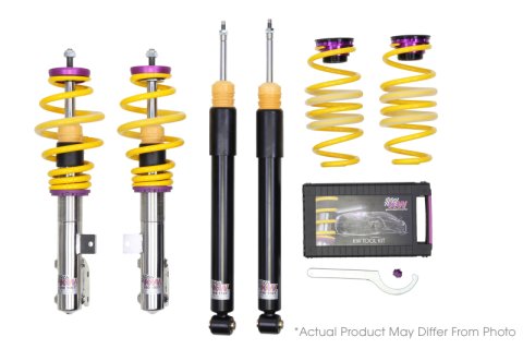 KW Variant 2 Coilover Kits for 2006-2008 COOPER - 15220056 Springs/Struts, 2, Natural/Yellow, Front and Rear, Mini, Cooper, L4, Kit thumbnail 5