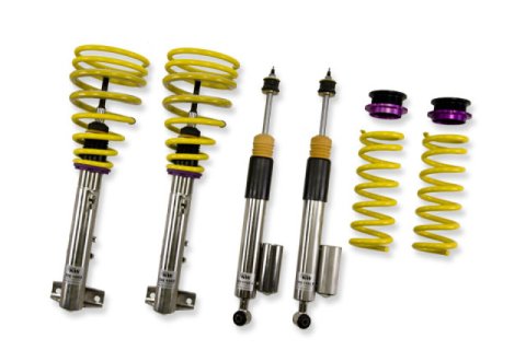 KW Variant 2 Coilover Kits 15225003 Springs/Struts, 2, Natural/Yellow, Front and Rear, Mercedes-Benz, Passenger Car, Kit thumbnail 2