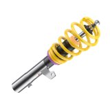 KW Variant 1 Coilover Kits 10280029 Kits, 1, 0.9 - 2.1 in. Lowered Front, 0.9 - 2.1 in. Lowered Rear, Natural/Purple Shocks, Yellow Springs, Volkswagen, Audi, Kit thumbnail 8