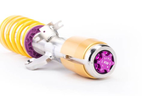 KW Variant 3 Coilover Kits for 2015-2018 M3, 2015-2020 M4 - 352200AP Kits, 3, 0.8 1.8 in. Lowered Front, 1.0 2.0 in. Lowered Rear, Shocks, Yellow Powdercoated Springs, BMW, Kit thumbnail 5