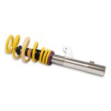 KW Variant 1 Coilover Kits 10281031 Kits, 1, 0.4 - 1.4 in. Lowered Front, 0.2 - 1.2 in. Lowered Rear, Natural/Purple Shocks, Yellow Springs, Audi, Volkswagen, Kit thumbnail 7