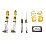 KW Variant 3 Coilover Kits 35220054 Kits, 3, 1.2 - 2.0 in. Lowered Front, 1.8 in. Lowered Rear, Shocks, Yellow Powdercoated Springs, BMW, Kit thumbnail 5