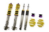 KW Variant 3 Coilover Kits 35220013 Kits, 3, 1.5 - 3.1 in. Lowered Front, 1.2 - 2.3 in. Lowered Rear, Shocks, Yellow Powdercoated Springs, BMW, Kit thumbnail 4