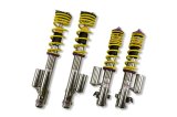 KW Variant 3 Coilover Kits 35245004 Kits, 3, 0.9 - 2.1 in. Lowered Front, 0.9 - 1.8 in. Lowered Rear, Shocks, Yellow Powdercoated Springs, Subaru, Kit thumbnail 4