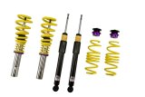 KW Variant 1 Coilover Kits 10210078 Kits, 1, 1.4-2.4 in. lowered front, 1.2-2.2 in. lowered rear, Natural/Purple Shocks, Yellow Springs, Audi, Kit thumbnail 4