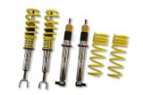 KW Variant 3 Coilover Kits 35210038 Kits, 3, 1.5 - 2.9 in. Lowered Front and Rear, Shocks, Yellow Powdercoated Springs, Audi, Kit thumbnail 2