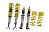 KW Variant 3 Coilover Kits 35210038 Kits, 3, 1.5 - 2.9 in. Lowered Front and Rear, Shocks, Yellow Powdercoated Springs, Audi, Kit thumbnail 4