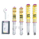 KW Variant 3 Coilover Kits for 1991-1994 911 - 35271011 Kits, 3, 1.2 2.3 in. Lowered Front, 0.8 1.5 in. Lowered Rear, Shocks, Yellow Powdercoated Springs, Porsche, Kit thumbnail 3