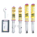 KW Variant 3 Coilover Kits for 1991-1994 911 - 35271011 Kits, 3, 1.2 2.3 in. Lowered Front, 0.8 1.5 in. Lowered Rear, Shocks, Yellow Powdercoated Springs, Porsche, Kit thumbnail 4