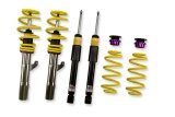 KW Variant 2 Coilover Kits 15280029 Kits, 2, 0.9 - 2.1 in. Lowered Front, 0.9 - 2.1 in. Lowered Rear, Natural/Yellow Shocks, Yellow Springs, Volkswagen, Audi, Kit thumbnail 3