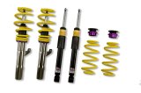 KW Variant 2 Coilover Kits 15280029 Kits, 2, 0.9 - 2.1 in. Lowered Front, 0.9 - 2.1 in. Lowered Rear, Natural/Yellow Shocks, Yellow Springs, Volkswagen, Audi, Kit thumbnail 4