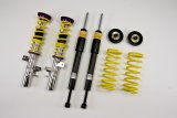KW Variant 1 Coilover Kits 10230057 Kits, 1, 0.8 - 1.5 in. Lowered Front, 1.2 - 1.8 in. Lowered Rear, Natural/Purple Shocks, Yellow Springs, Ford, Kit thumbnail 2