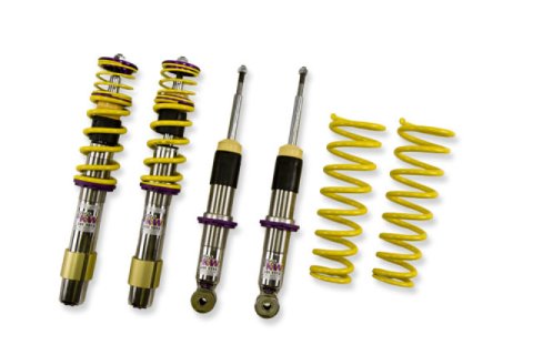 KW Street Comfort Coilover Kits for 2006-2010 M6, 650I, 2004-2005 645CI - 18020006 Kits, Streer Comfort, 0.4 1.0 in. Lowered Front, 0.6 1.2 in. Lowered Rear, Natural/Black Shocks, Yellow Springs, BMW, Kit thumbnail 2