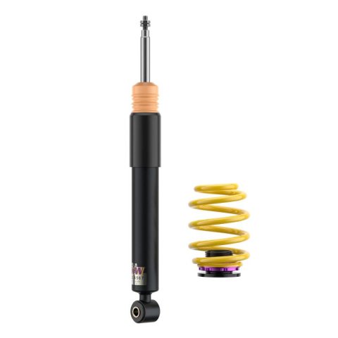 KW Variant 2 Coilover Kits 152200AG Kits, 2, 0.8 - 1.8 in. Lowered Front, 1.2 - 2.6 in. Lowered Rear, Natural/Yellow Shocks, Yellow Springs, MINI, Kit thumbnail 5