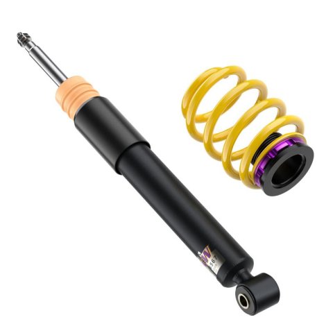 KW Variant 2 Coilover Kits 152200AG Kits, 2, 0.8 - 1.8 in. Lowered Front, 1.2 - 2.6 in. Lowered Rear, Natural/Yellow Shocks, Yellow Springs, MINI, Kit thumbnail 9